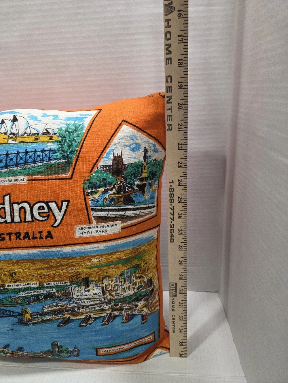 Love And West Sydney Australia Tea Towel Accent Pillow